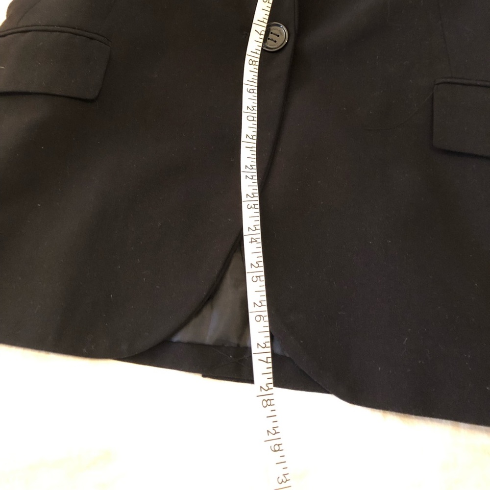 90s Calvin Klein blazer, black, size 10 - Picture 8 of 9